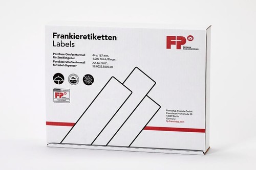 Frankieretiketten 000 stück - 1.000,