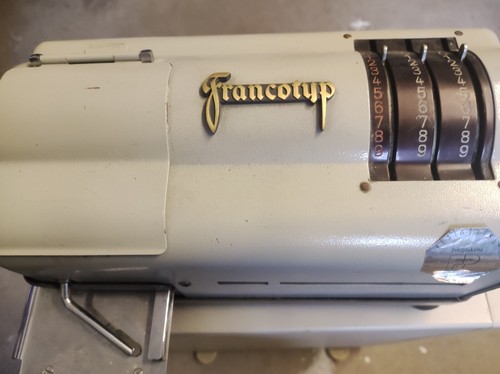 Francotyp alte mechanische - francotyp,